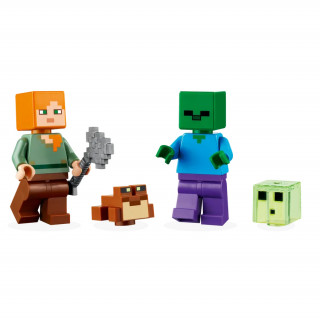 LEGO Minecraft Dobrodružstvo v močiaroch (21240) Hračka