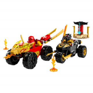 LEGO NINJAGO Kai a Ras v súboji auta s motorkou (71789) Hračka