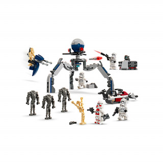 LEGO Star Wars Bojový balíček Klonového vojaka a Bojového droida (75372) Hračka