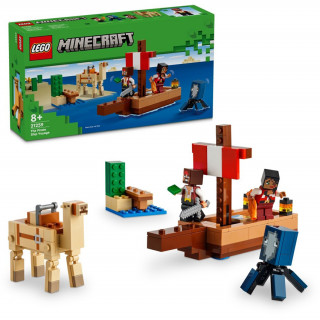 LEGO Minecraft: Plavba na pirátskej lodi (21259) Hračka