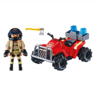 Playmobil - Hasičská štvorkolka (71090) Hračka