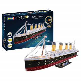 Revell RV 3D-Puzzle RMS Titanic LED Edition (00154) Hračka