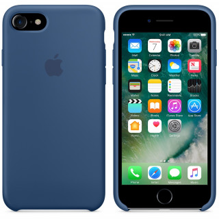 Apple IPhone Ocean blue silicone case Mobile