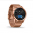 vívomove Luxe Rose Gold-Black Milanese type metal 18K Rose Gold strap thumbnail