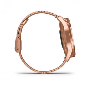 vívomove Luxe Rose Gold-Black Milanese type metal 18K Rose Gold strap Mobile