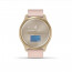 vívomove Style Light Gold pink Nylon strap, light Gold buckle thumbnail