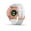 vívomove Style Rose Gold White silicone strap  thumbnail