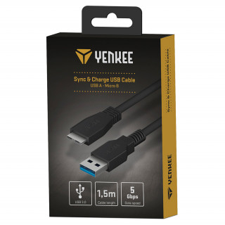 YENKEE YCU 011 BK USB A - Micro B kábel Mobile