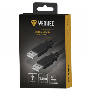 YENKEE YCU 012 BK USB A - USB A kábel Mobile