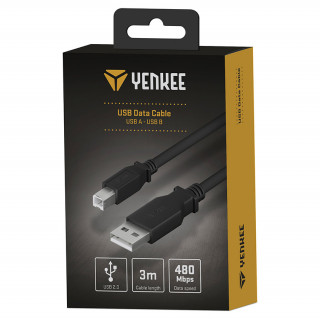 YENKEE YCU 016 BK USB A - USB B kábel Mobile