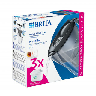 Brita Marella XL 2,4 l + 3 Maxtra PRO filtre - šedá Home