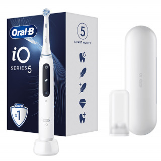 Oral-B iO Series 5 white electric toothbrush Home