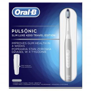 Oral-B Pulsonic Slim Luxe 4200 Platinum electric toothbrush Home