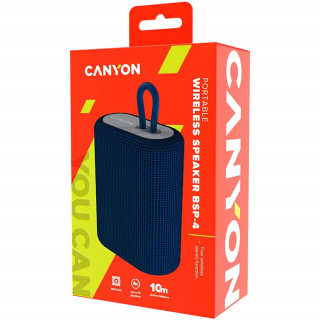 Canyon Bluetooth speaker BSP-4 5W - Modrá (CNE-CBTSP4BL) PC