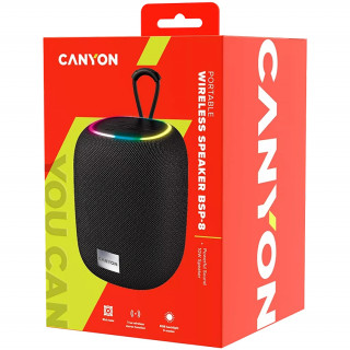 Canyon Bluetooth speaker BSP-8 10W - Čierna (CNE-CBTSP8B) PC