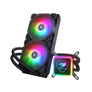 Cougar I Aqua ARGB 240 RGB (120mm) ventilátor x2 + diaľkový ovládač PC