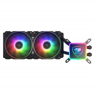 Cougar I Aqua ARGB 240 RGB (120mm) ventilátor x2 + diaľkový ovládač PC