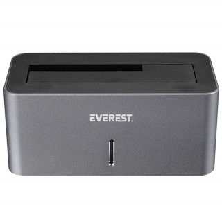 Everest HDD Docking Station – HD3-530 (2,5"/3,5" HDD USB-A 3.0, Max.: 8TB, šedá) PC