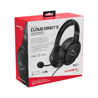 HyperX Cloud Orbit S - Gaming Headset (Black-Gunmetal) (4P5M2AA) PC