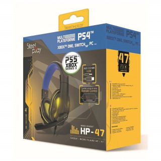 Steelplay HP47 headset - čierna (JVAMUL00136) PC