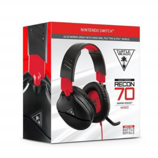 Herné slúchadlá Turtle Beach RECON 70N Nintendo Switch – čierne (TBS-8010-02) Switch