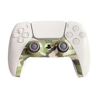 Piranha PS5 Controller Skins - Camo Green PS5