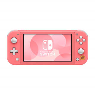 Nintendo Switch Lite - Coral + Animal Crossing + 12M NSO Switch