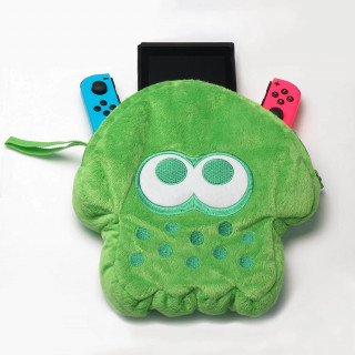 Splatoon 2 Plush Pouch for Nintendo Switch (Green) Switch