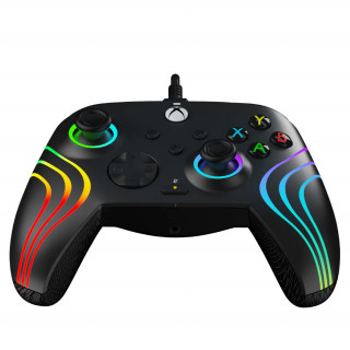 PDP Xbox Series X/S káblový ovládač - Afterglow WAVE audio lighting - Black (Xbox Series X/S) Xbox Series