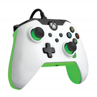 PDP Xbox Series X/S drôtový herný ovládač - Neon White (Xbox Series X/S) Xbox Series