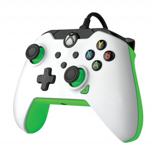 PDP Xbox Series X/S drôtový herný ovládač - Neon White (Xbox Series X/S) Xbox Series