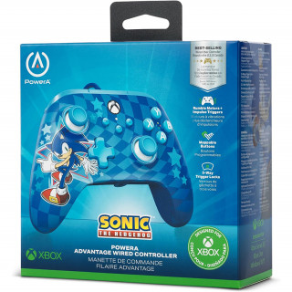 PowerA Advantage Xbox Series X|S, Xbox One, PC káblový ovládač (Sonic Style) Xbox Series