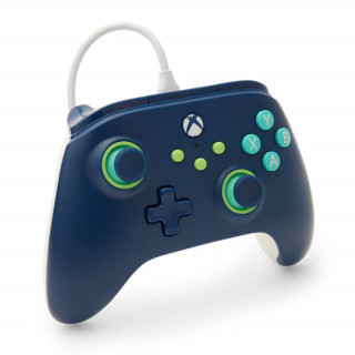 Káblový ovládač PowerA - Mariner Blue Xbox Series