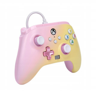 PowerA Xbox Series X|S, Xbox One, PC - káblový ovládač (Pink-Limonade) Xbox Series