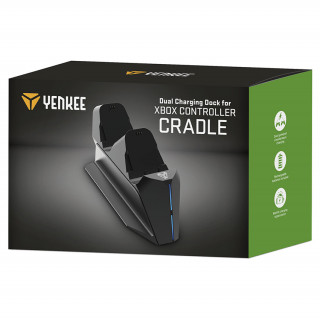 YENKEE YCP 1011 CRADLE Dvojitá nabíjacia stanica pre ovládač XBOX Xbox Series